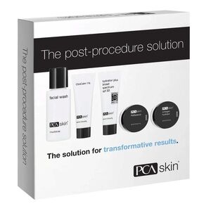 New PCA skin post procedure solution skincare gift set, travel set